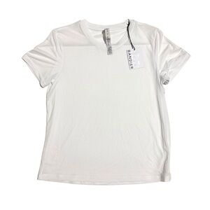 Bandier sheer athletic tee NWT SZ SM